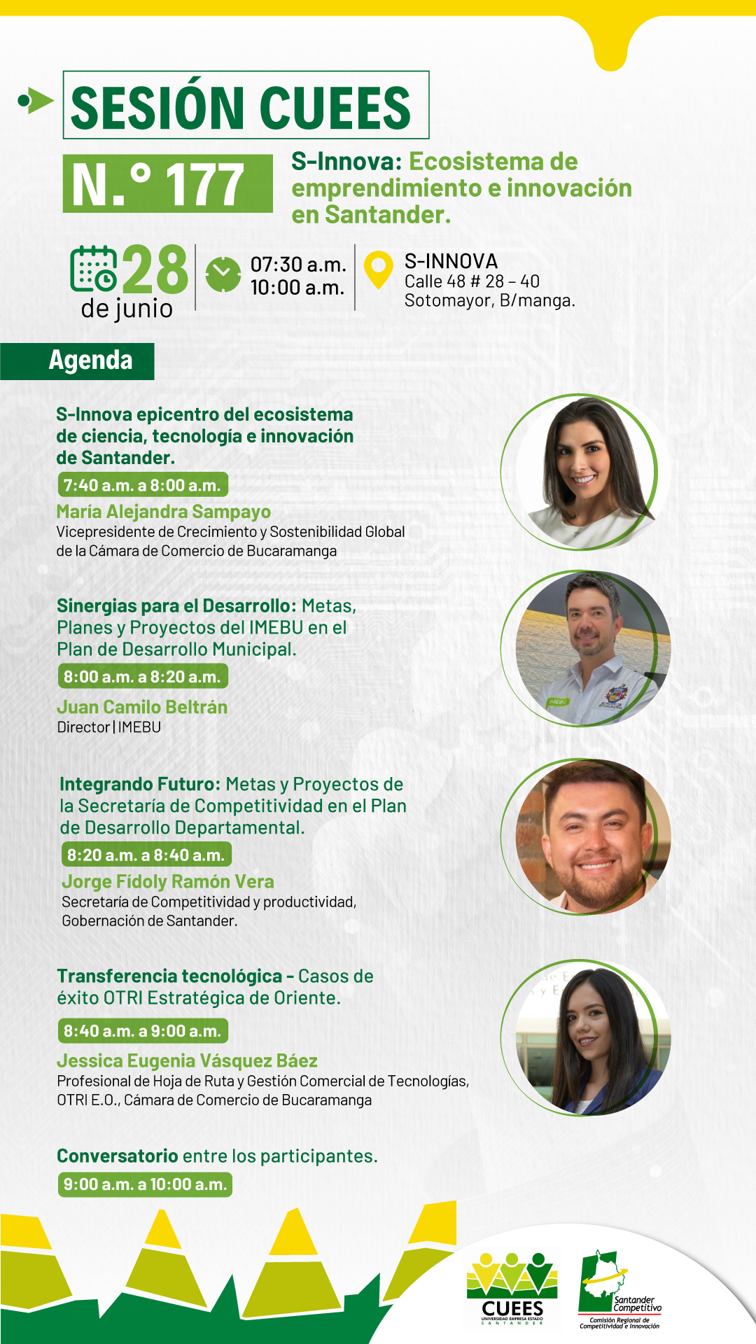 CUEES n.° 177, S-Innova: Ecosistema de emprendimiento e innovación en Santander